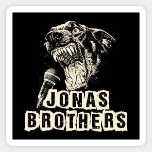 jonas ll beast scream Sticker